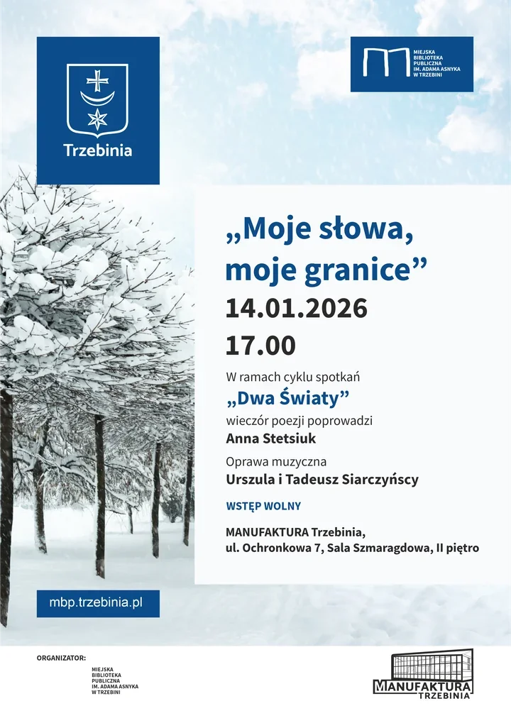 Wieczór poezji "Moje słowa, moje granice" - słowo jako granica i ratunek