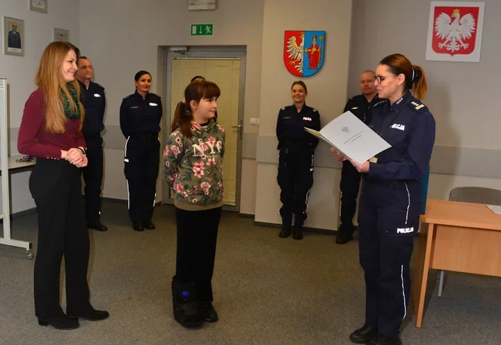 11-latka z Chrzanowa wyróżniona za minutowy spot o bezpieczeństwie